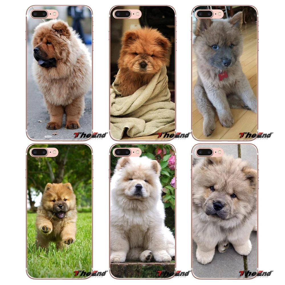 Chow dog puppy силиконовый чехол с изображением животного для Huawei G7 G8 Ascend P7 P8 P9 Lite Honor 4C 5X