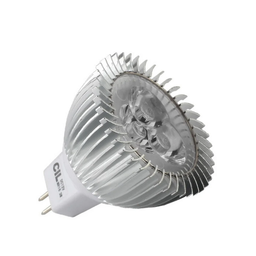 Светодиодная лампа MR16 220 В 3 Вт Точечный светильник 2020 SMD теплый/холодный белый