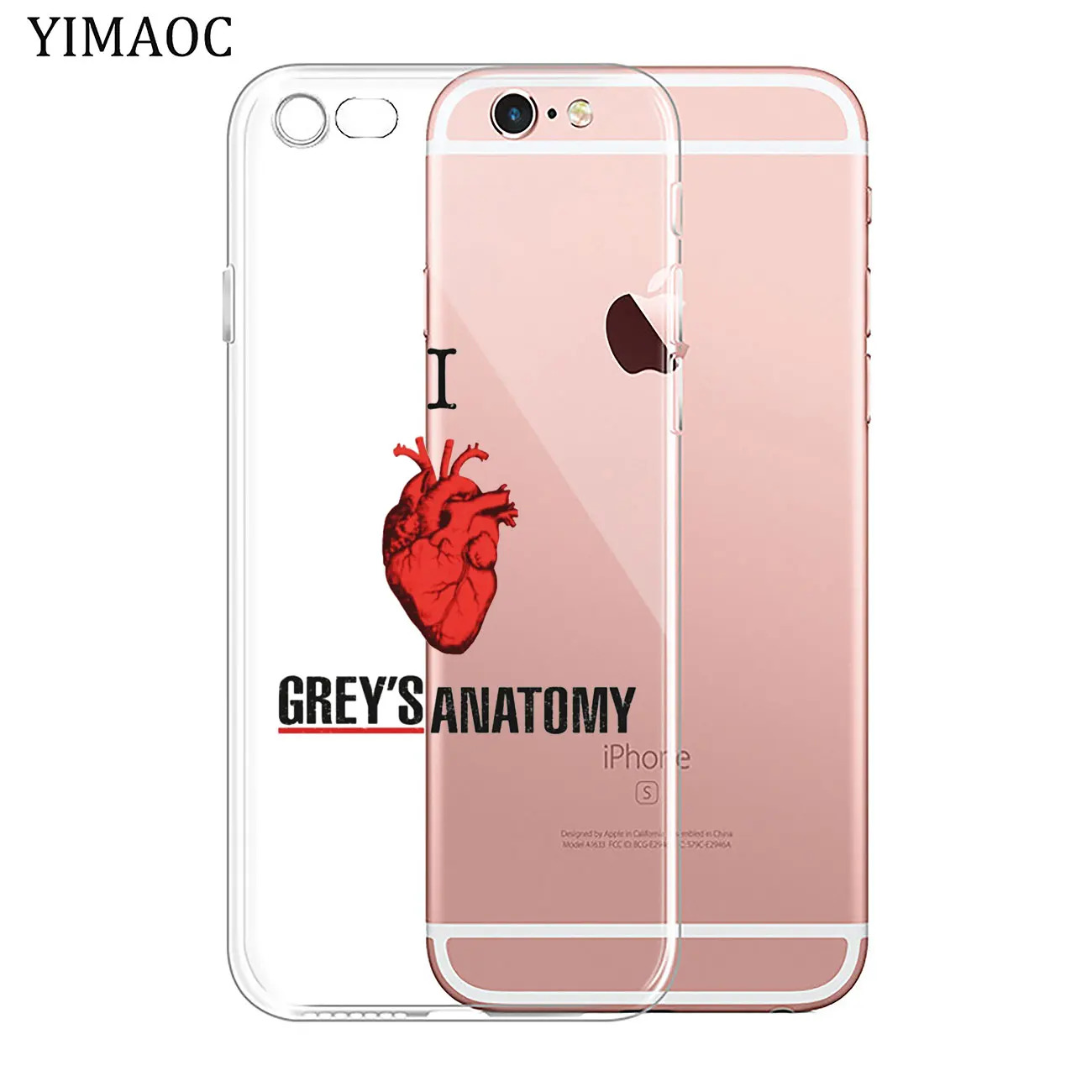 Мягкий силиконовый чехол для телефона YIMAOC gray's Anatomy tv для iPhone XR X XS 11 Pro Max 5 5S SE 6 6S 7 8 Plus 10 TPU