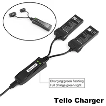 DJI Carregador Tello 2 em 1 portátil Hub De Carga Carregador Inteligente para Tello DJI Zangão Câmera Carregador de Bateria Inteligente