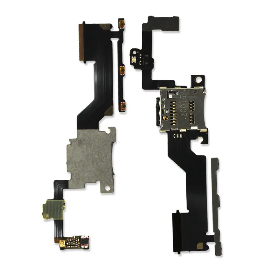 Для HTC One M9 + Plus кнопка регулировки громкости гибкий кабель слот для карты памяти