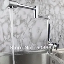 Оптовые скидки Кухонная Раковина Поворотный кран тщеславие кран-смеситель хром S-185 смеситель кран