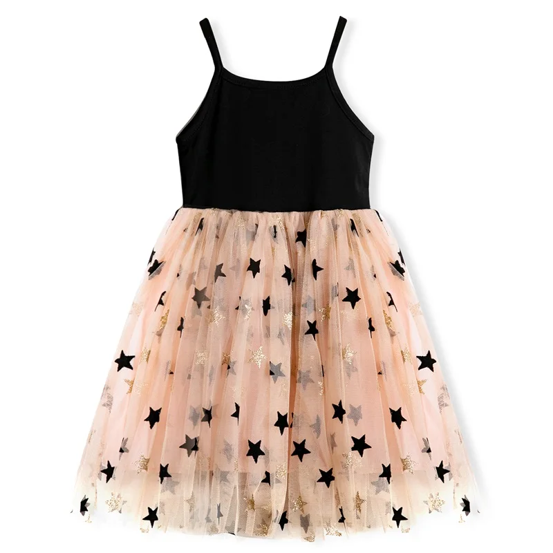 

Dress For Girls Little Stars Girl Summer Dress Casual Dress Girls Summer Children Kids Clothes 3 4 5 6 7 8 Years Baby Clothing