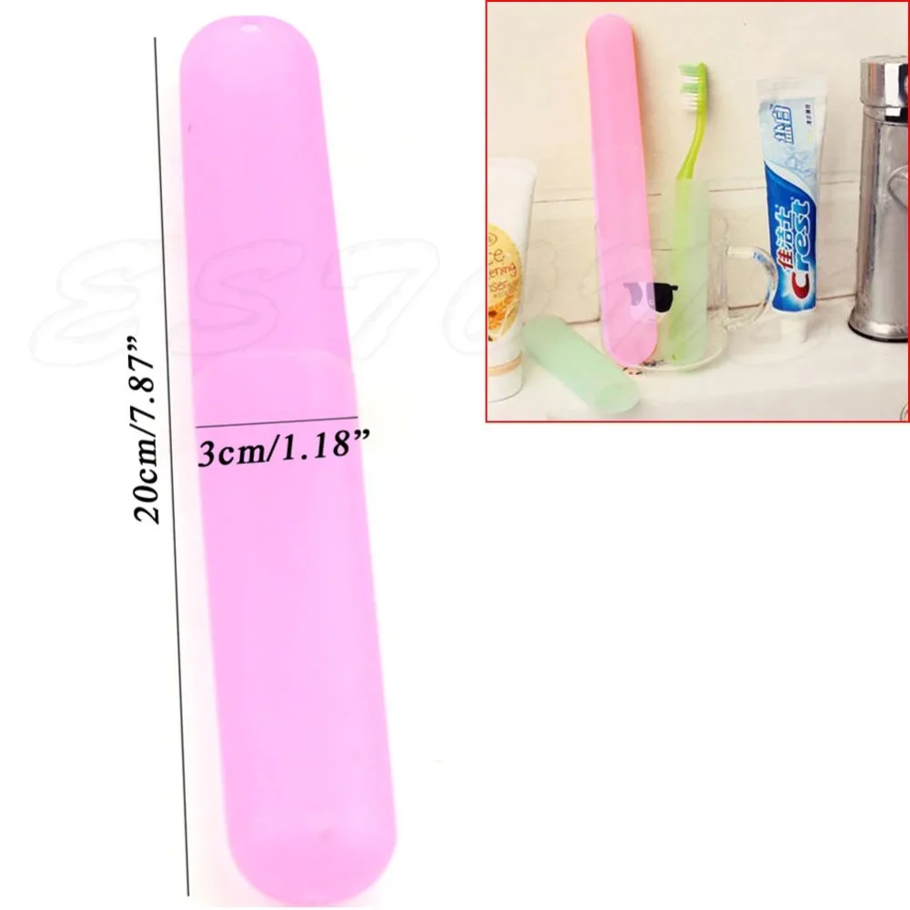 YAS 1 PC Portable Toothbrush Holder Travel Camping Protect Clean Tube Cover Case 5