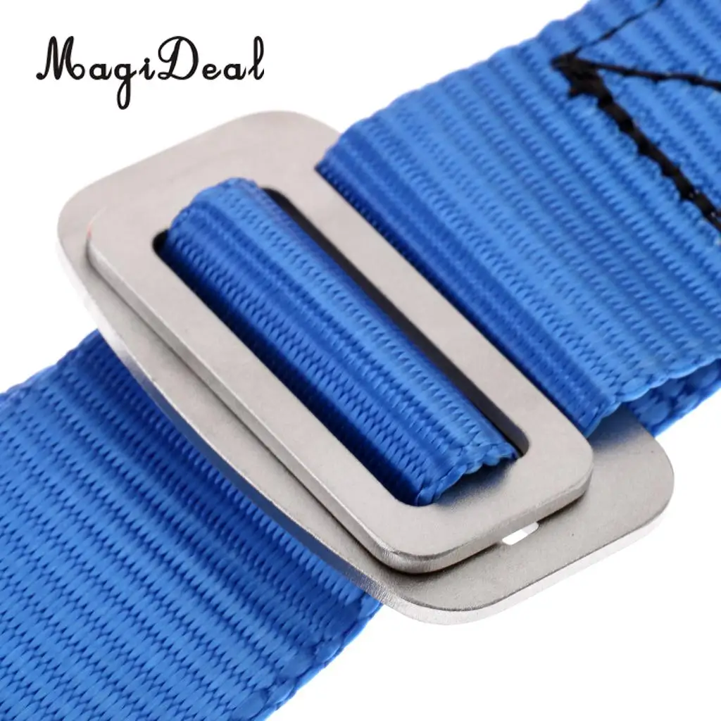 MagiDeal Heavy Duty High Strength Strong Soft Webbing Inflatable Boat Dinghy Marine Yacht Rib 2 Step Boarding Ladder Adjustable