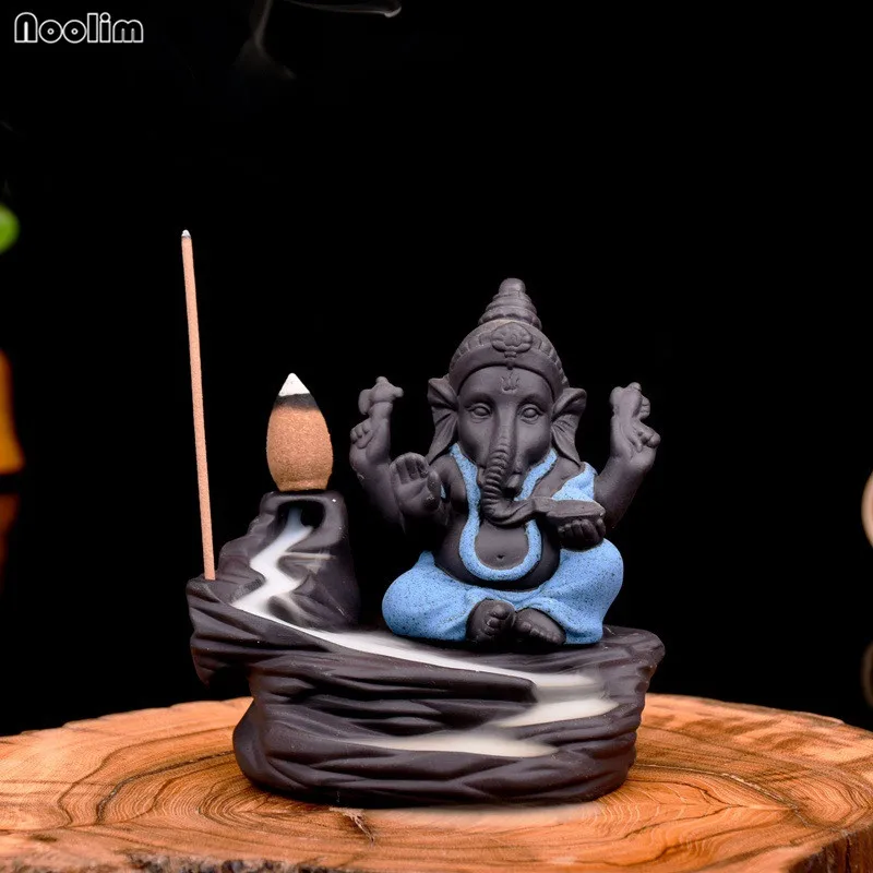 NOOLIM Ganesha фоновая ароматическая горелка слон Бог эмблема благоприятный и успех
