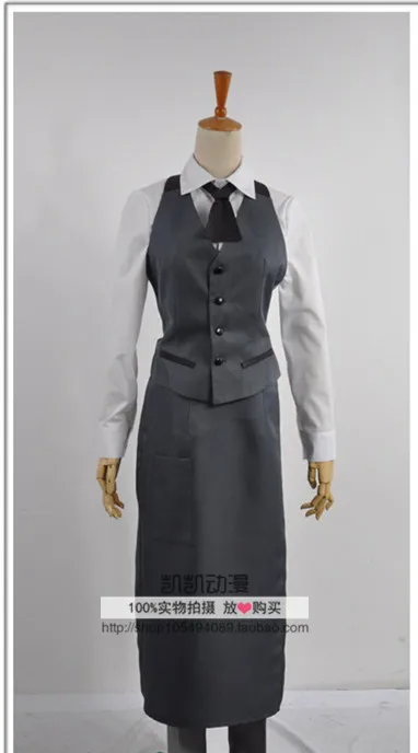 

Hot Anime Tokyo Ghoul Ken Kaneki Work Uniform Halloween cosplay Costumes