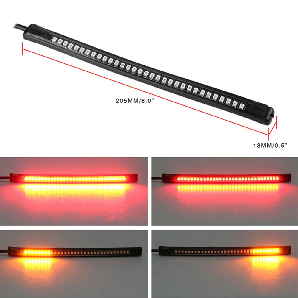32 SMD светодиодный интегрированный мотоциклетный тормозной задний светильник с