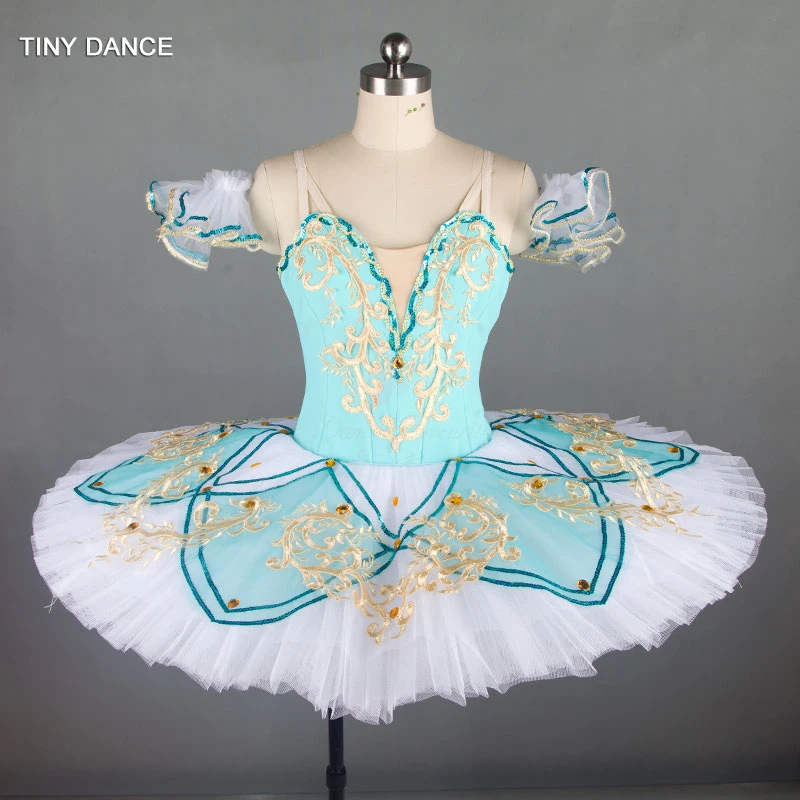 TINY DANCE Professional Classical Ballet Tutus Ballerina Dance Costume 10 Layers Stiff Tutu