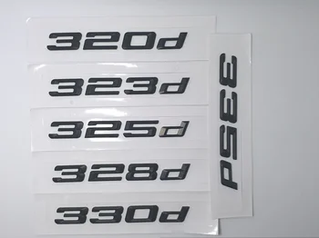 

Black ABS M performance car rear decoration sticker for BMW 3 Sereis 316d318d 320d 325d 328d 330d335d