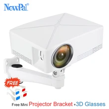 Newpal C80 UP Mini Projector 2200Lumens Projector 1280x720P Home Cinema (Android WIFI Option) 720P HD Beamer LED Proyector c80