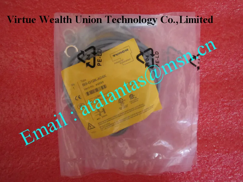 

1pcs/lot  Proximity Switch BI3-G12K-AD4X is new in stock