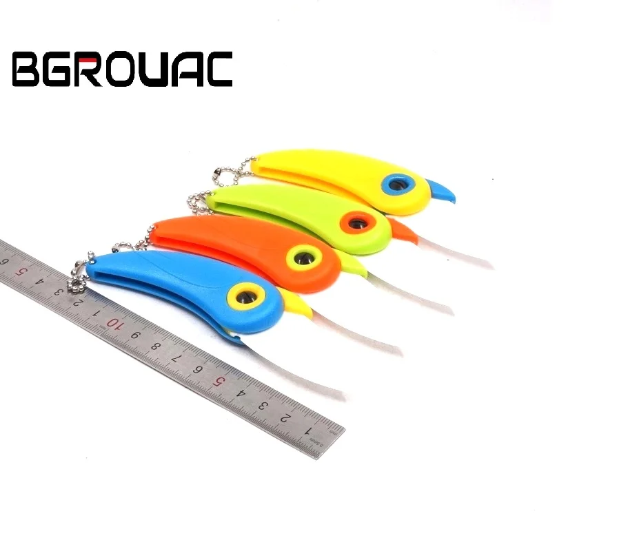 

Mini Folding Pocket Knife Kitchen Fruit Paring Knife Bird Style ABS Handle Outdoor Camping Survival Knives Multi EDC tools