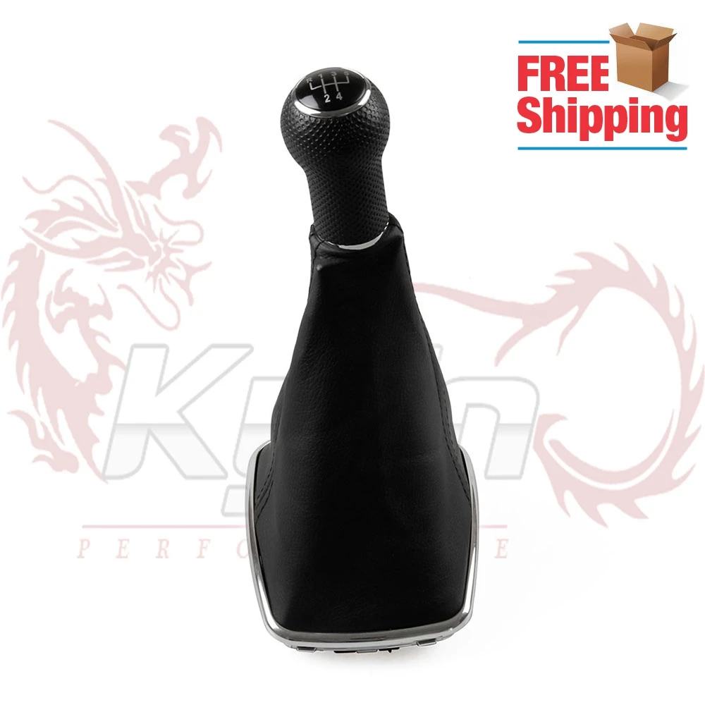 

Free shipping PVC Gear Shift Knob Shifter Gaitor Boot 5 Speed Car Gear Stick Shift Shifter Lever Knob Cover FOR golf and bora