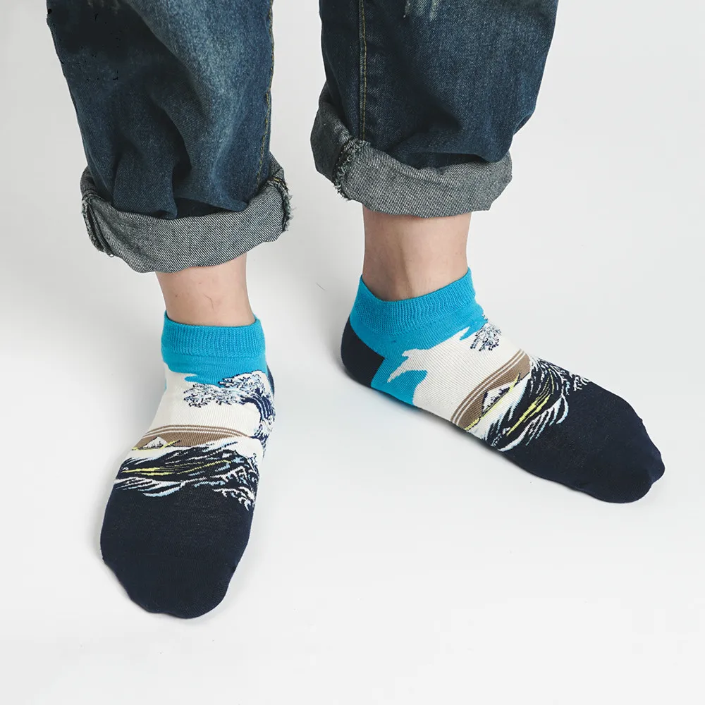 5pairs-pack-2019-Summer-Mens-Boat-Socks-New-Fashions-Personality-Famous-Painting-Sports-Socks-Oil-Painting(3)