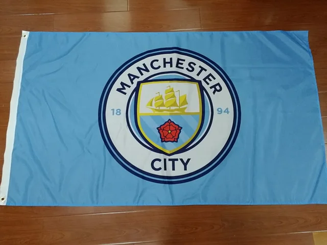 Collection 90*150cm man manchester city flag for decoration-in Flags