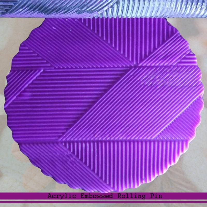 Новый Fondant Скалка тисненый Sugarcraft Торт ролик кухонные аксессуары | Дом и сад