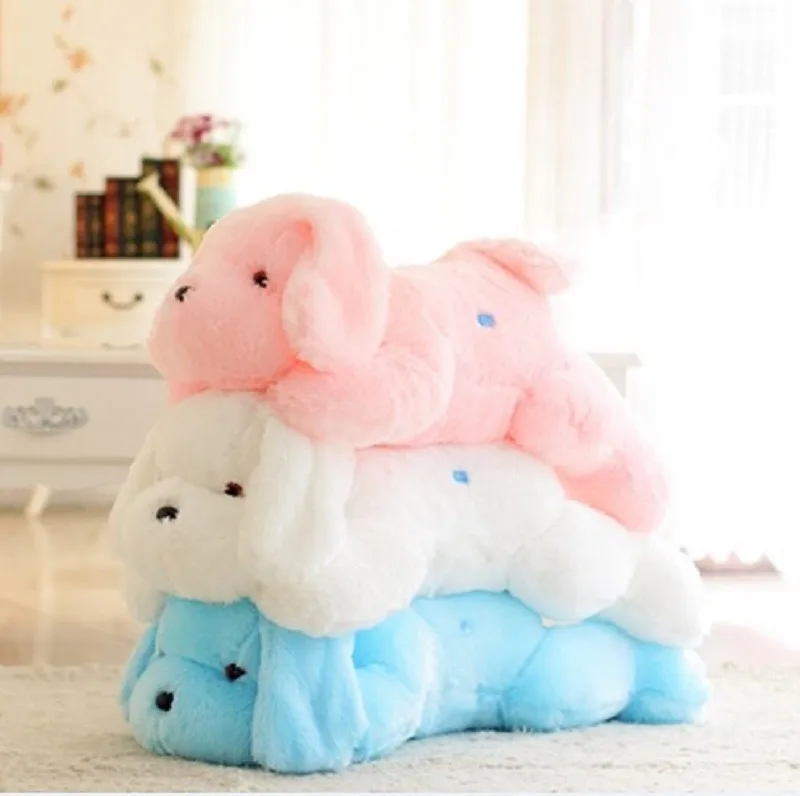 New Year 50CM and 80CM Length Creative Night Light LED Lovely Dog Stuffed and Plush Toys Best Gifts for Kids and Friends (7)