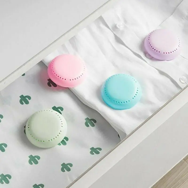 

Natural Fragrance Adhesive-type Wardrobe Aromatherapy Box Air Freshener For Car Bathroom Kitchen Cabinet Deodorant