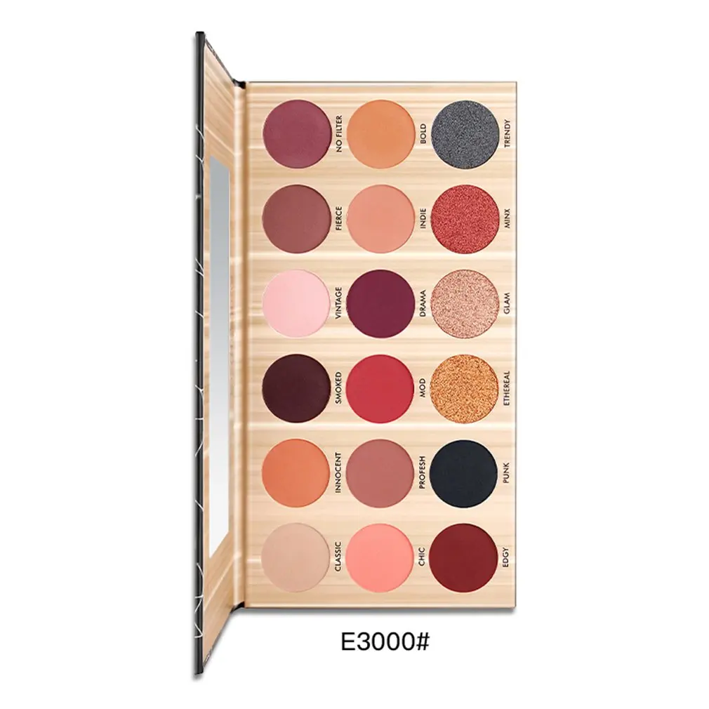 

18 Color Eyeshadow Waterproof Not Blooming Matte Natural Nude Makeup Beginner Girl Color