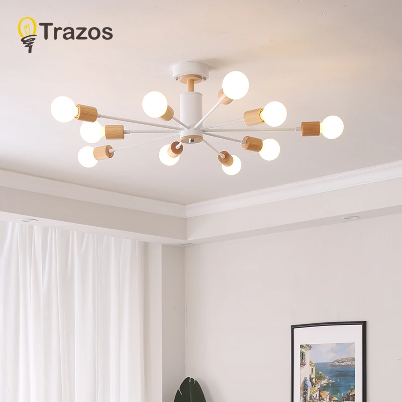 Стиль подвесные светильники винтажные лампы для гостиной индивидуальный кованый светильник E27 Светодиодный светильник для дома