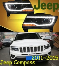 2011~2014,Car Styling for Compass Headlights,HID,canbus,cherokee,comanche,commander,Liberty,tj,Compass head lamp