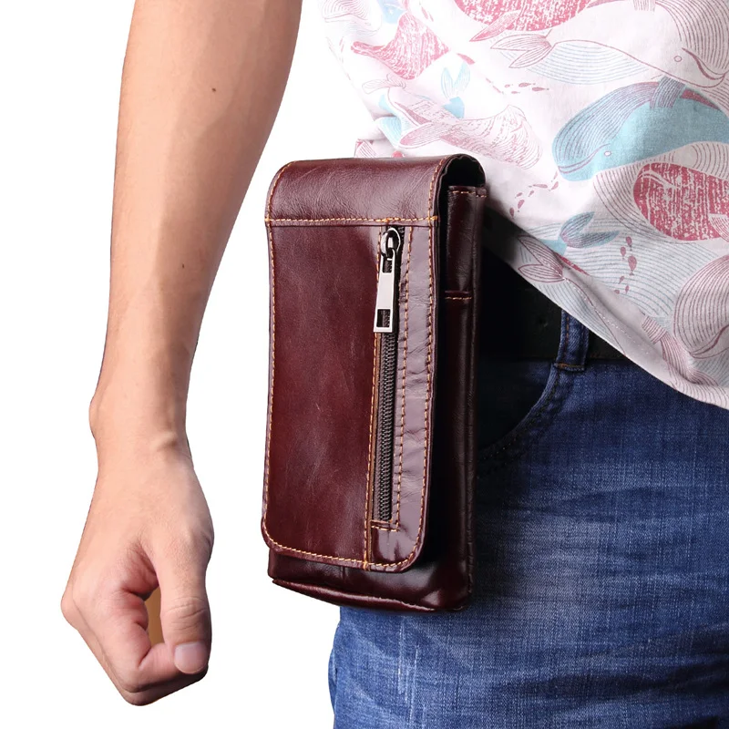 

Hot !For Xiaomi Mi max 3 MAX3 max 2 Case Belt Clip Pouch Genuine Leather Waist Bag Clip Belt Pouch Mobile Phone Holster Cover