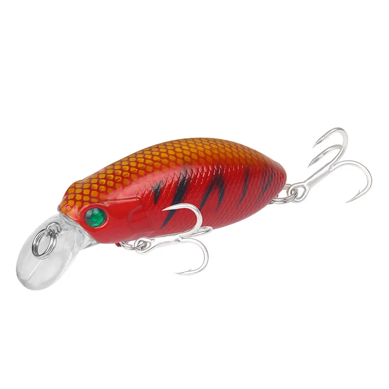 1 шт. искусственная приманка Реалистичная кожа 11 г 6 см Crankbait рыболовная приманка погружающаяся вобблеры Карп Рыбалка на щуку приманка для рыбы