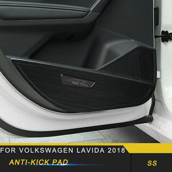 

For Volkswagen Lavida 2018 Car Care Seat Back Protector Cover Auto anti-Kick pad trim frame Interior Accessories