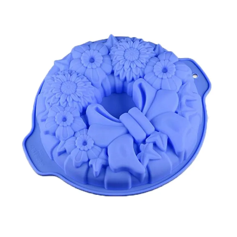 Molde De Silicona Para Kouglof Arcoíris - Grande (26x20cm), Antiadherente, Para Hornear Pasteles, Mousses