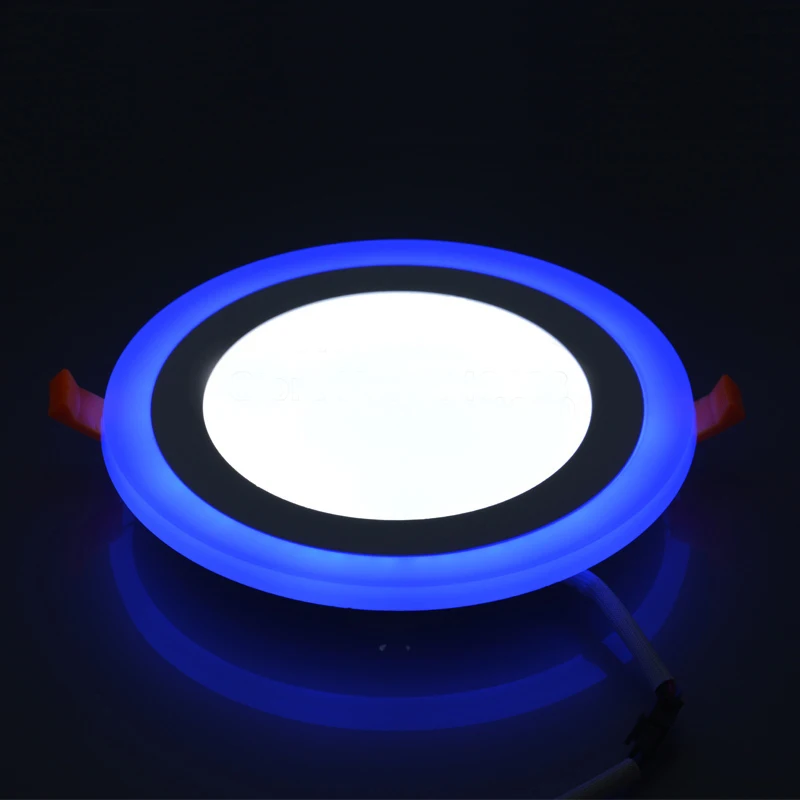 Downlights branco duplo cor conduziu a Light Color : Blue+white/warm White