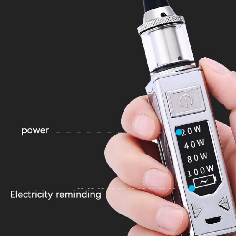 

TAPHOO Mini Box Mod Kit Vaporizer Top Filling Metal Body Vape Atomizer 100W Electronic Cigarette Kit