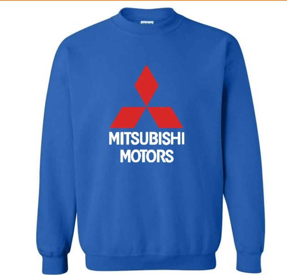 Модные хлопковые мужские толстовки с капюшоном Mitsubishi с логотипом автомобиля, флисовый пуловер с круглым вырезом, толстовки в стиле хип-хоп Harajuku уличная мужская одежда - Цвет: 801