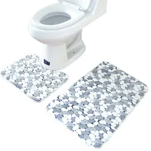 Коврики для ванной комнаты 2 шт. набор ковер коврик с памятью формы коврик пол ковер качество первый A-9