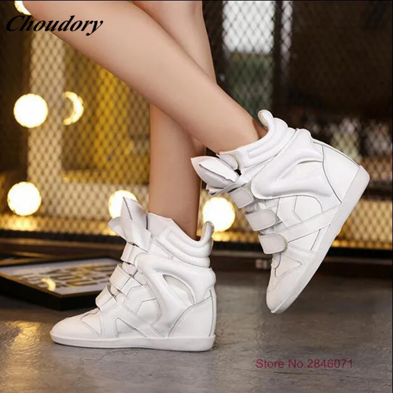 

Winter Spring Brand Design Woman Ankle Boots Crawling Outdoors Sneakers Women Casual Shoes Height Increasing Motorcycle Boots