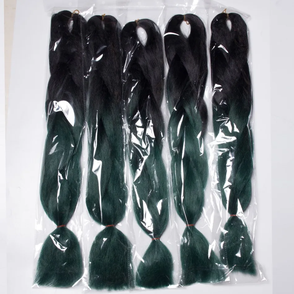 High-temperature-wire-ombre-grey-hair-weave-two-tone-kanekalon-jumbo-afro-twist-braid3