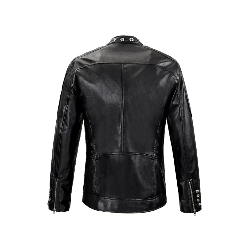 Мужские Кожаные Куртки из искусственной кожи jaqueta masculinas Inverno Couro куртка мужская