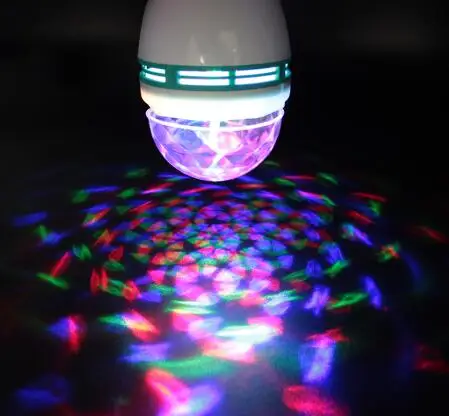 E27 Rgb Led лампочка для дискотеки светильник 3 Вт 85-265 в Дискотека Dj вечерние праздничные танцевальные лампы сценическая Вращающаяся лампа-бомбилья Luz Led шар светильник лампы