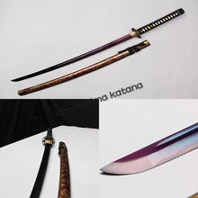 Handmade Medium Carbon Steel Samurai Sword Katana Sharp Edge Red Blade Fashion gift