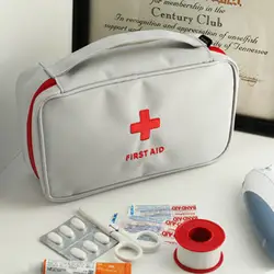 Большая емкость лекарств Открытый Кемпинг медицинская сумка портативный пустой Аварийная Аптечка