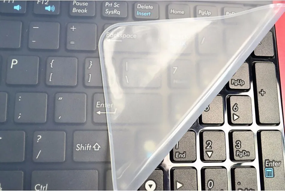 Keyboard Cover Waterproof Laptop Keyboard Protective Film 15 15.6 17 14 notebook Cover Dustproof Film Silicone