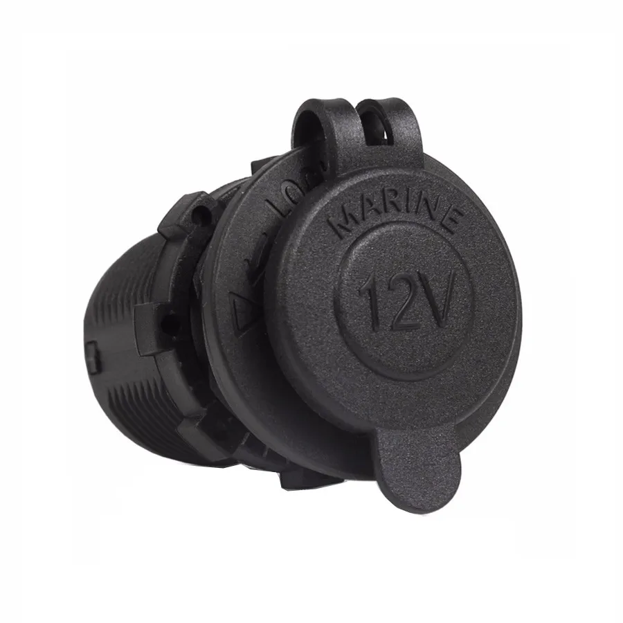 Car-Accesories-Waterproof-Heat-Resisting-Plastic-Power-Socket-DC-12V-120W-Motorcycle-Car-Tractor-Cigarette-Lighter (4)