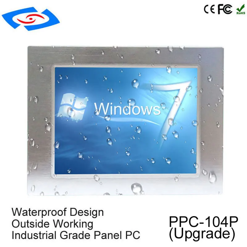 

Cheap 10.4" Industrial Touch Screen Panel PC All In One Barebone Industrial PC Kit With XP/Win7/Win10/Linux System For POS