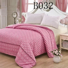 Розовый в горошек 1 шт полиэфирный пододеяльник Твин Полный двуспальные постельные принадлежности дома одеяло из текстиля крышка стеганое одеяло постельное белье