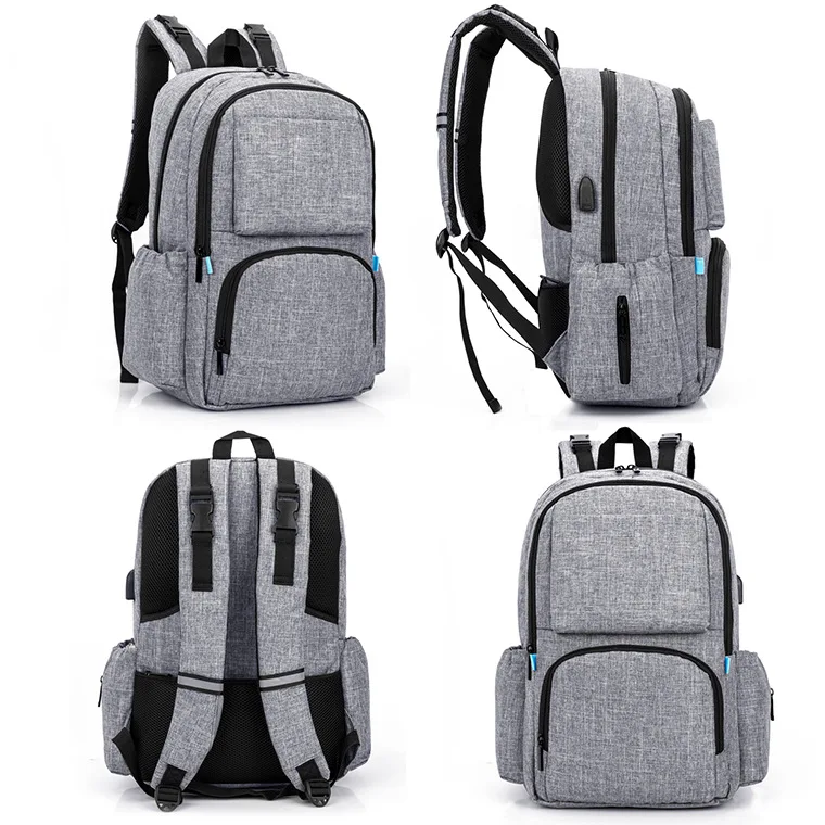 

Diaper Bag With USB Maternity Bag For Baby Large Capacity Backpack For Strollers For Mom Multifunctional Bag In The Hospital