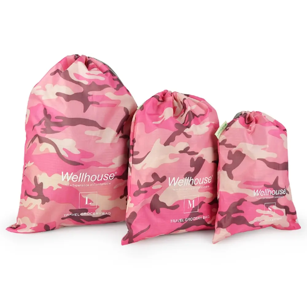 

Pack of 3 Waterproof Dry Bag Outdoor Travel Water Resistant Drawstring Dry Sacks for Swimming Rafting Kayaking River Trekking