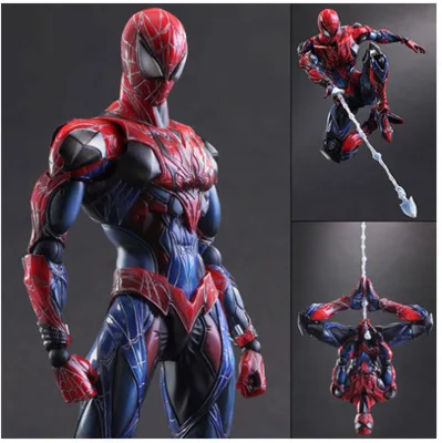 

28cm Marvel Spider Man Home coming BJD Spider-man Figure Model Toys