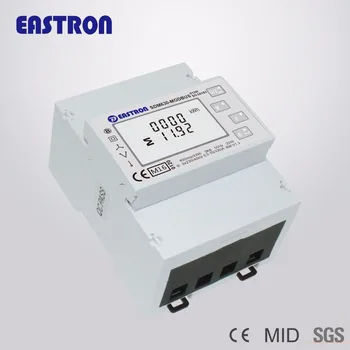 

SDM630 Modbus V1 MID Mutli Function Four Module Three Phase (10)100A Direct Connection Digital Din Rail energy Meter,MID
