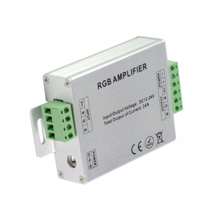 DC12V 24V Led RGB Strip Amplifier 24A Led rgb Amplifier