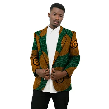 

Traditional cultural wear mens africa suit jacket clothing fashion african clothes hip hop blazers casual dress robe africaine